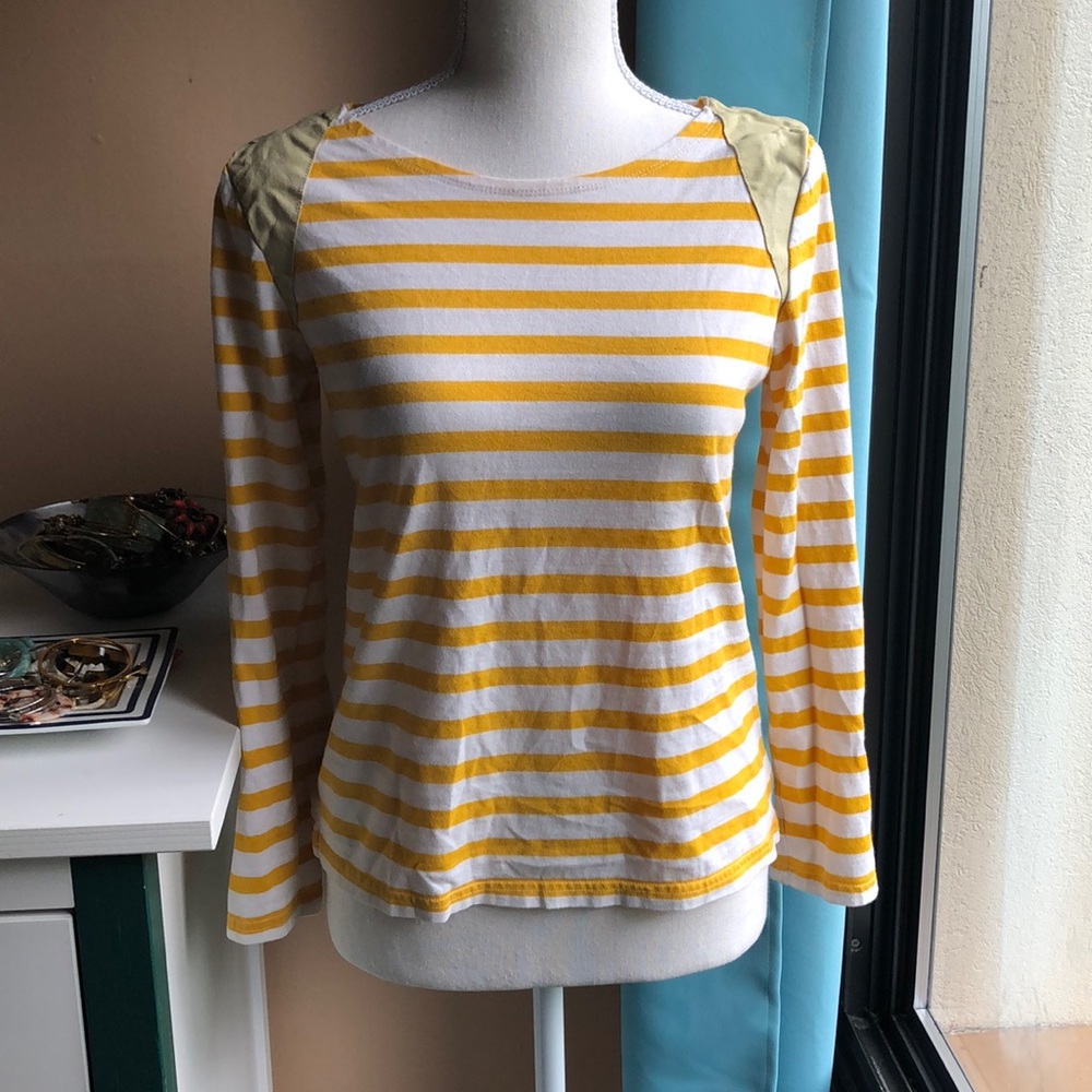 Striped LS Top